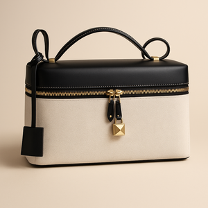 The Zelma Leather Bauletto Bag