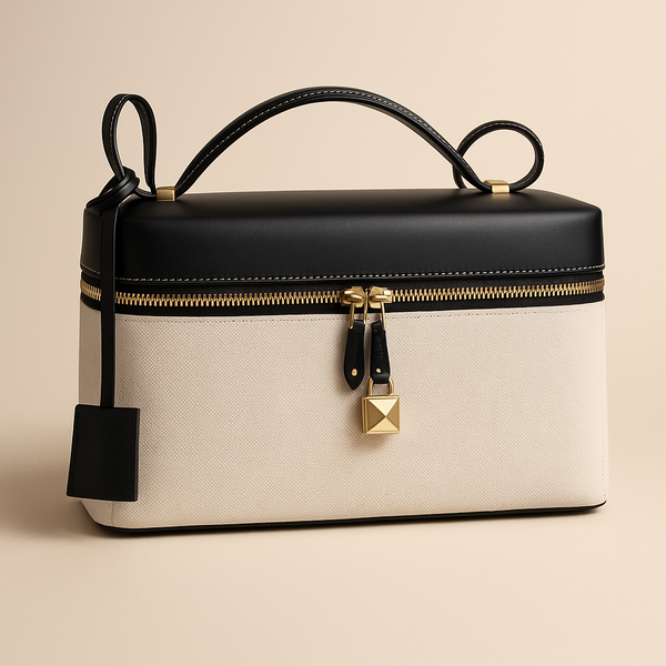 The Zelma Leather Bauletto Bag