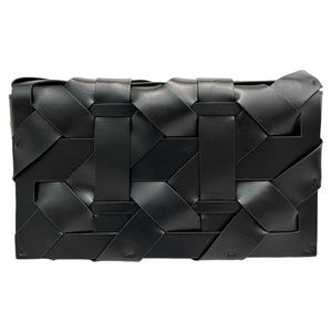 THE ZENOBIA WOVEN CLUTCH