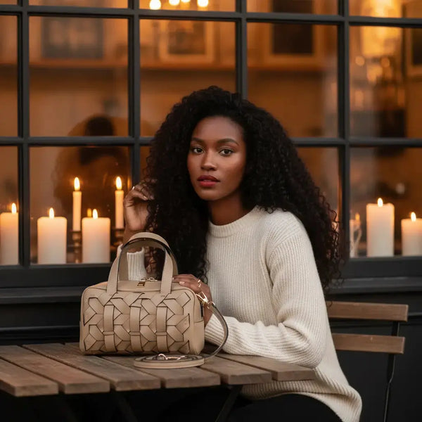 THE ZENOBIA BOSTON BAG thebagicon