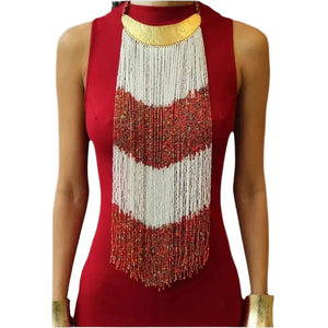 Maasai Beaded Necklace - KENDI AMANI