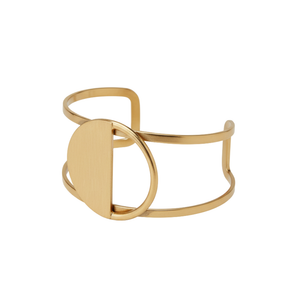 Mwezi Cuff – Handmade Brass Cuff