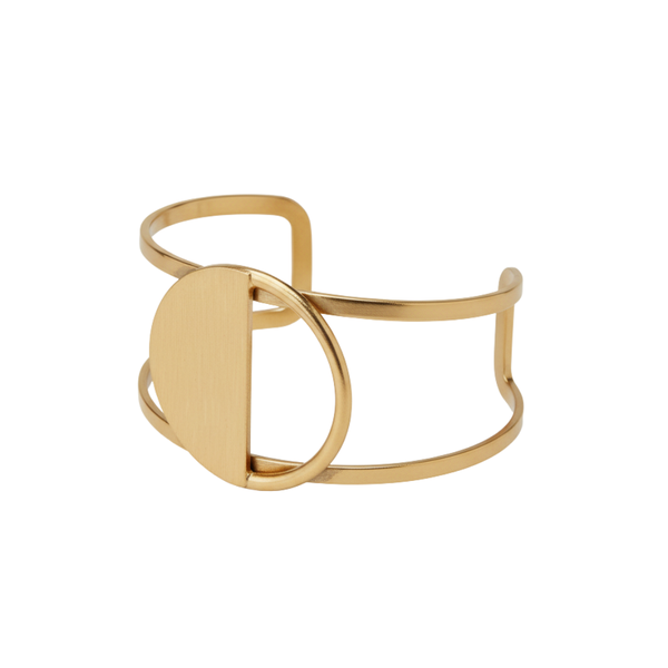 Mwezi Cuff – Handmade Brass Cuff