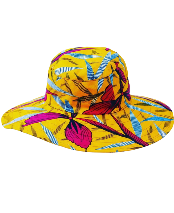 SUNSETTA™ Wide-Brim Sun Hats by KENDI AMANI