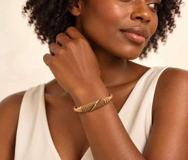 Maridadi Bangle – Handcrafted African Cuff Bracelet