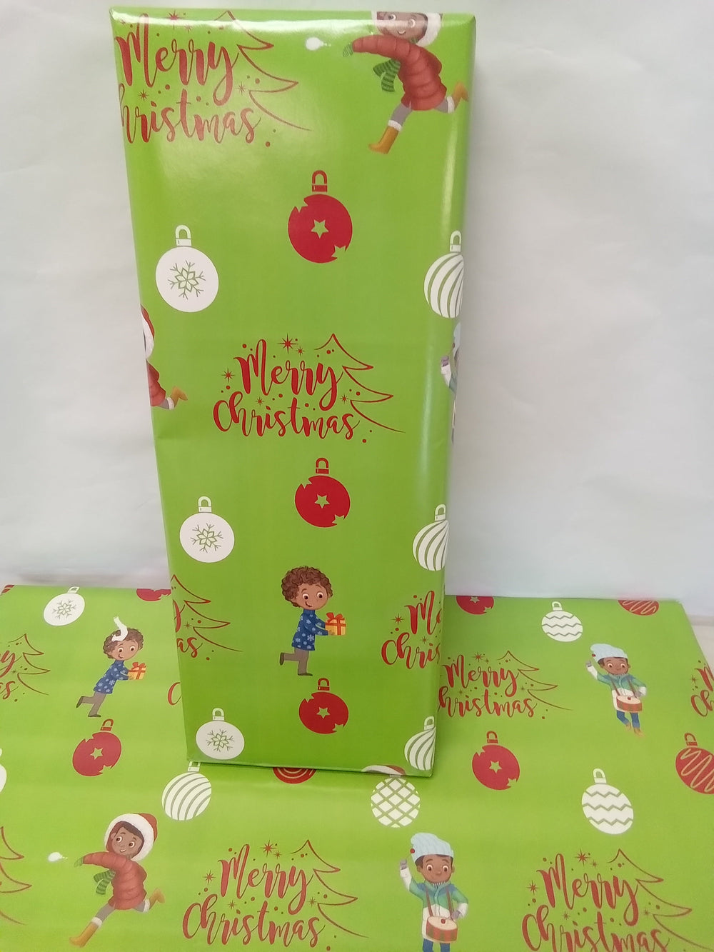 Merry Christmas Boy Gift Wrapping Paper