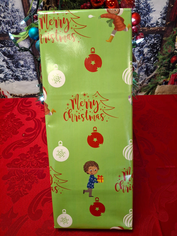 Merry Christmas Boy Gift Wrapping Paper