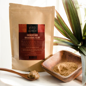 100% Pure Moroccan Rhassoul Clay – Detoxifying Face Mask, Hair & Skin Treatment