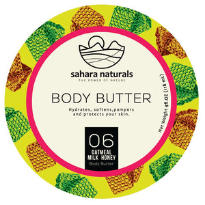 Oatmeal Milk and Honey Body Butter 