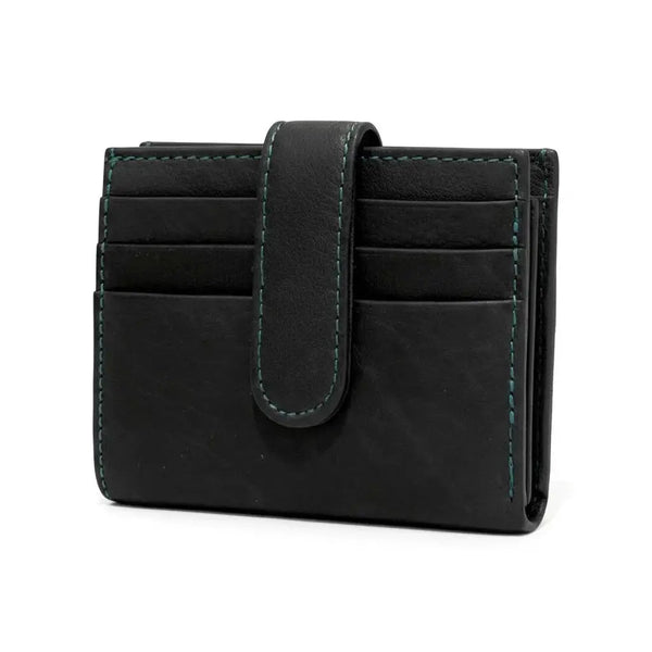 VINTAGE LEATHER CARD HOLDER thebagicon