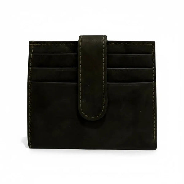 VINTAGE LEATHER CARD HOLDER thebagicon