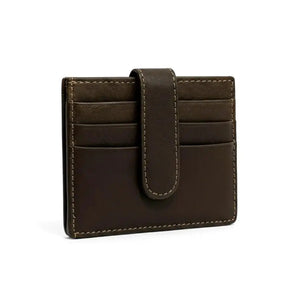 VINTAGE LEATHER CARD HOLDER thebagicon