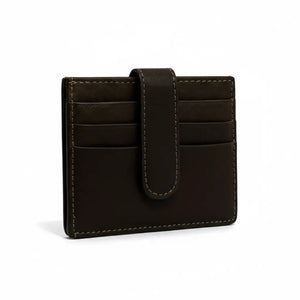 VINTAGE LEATHER CARD HOLDER thebagicon