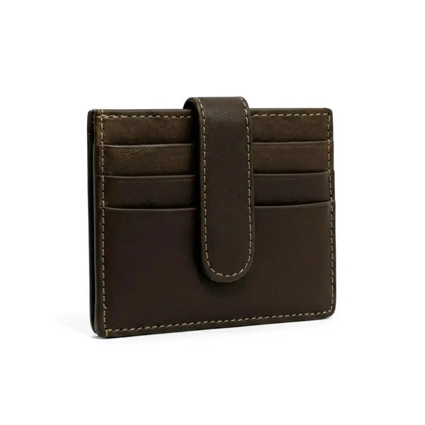 VINTAGE LEATHER CARD HOLDER thebagicon