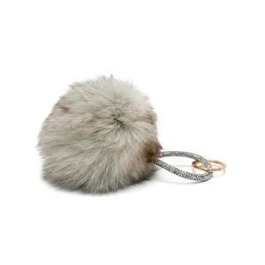 GLAM POUF HANDBAG CHARM thebagicon