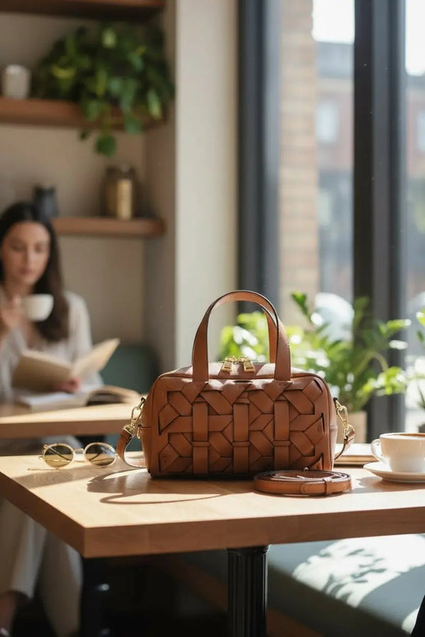 THE ZENOBIA BOSTON BAG thebagicon