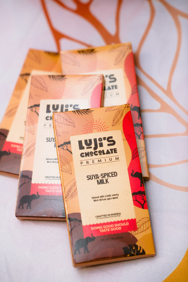 Suya Spiced Milk Chocolate (4-pack)