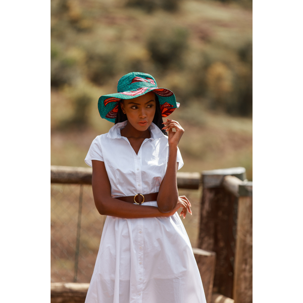 SUNSETTA™ The Adventurer Wide-Brim Sun Hats by KENDI AMANI - KENDI AMANI
