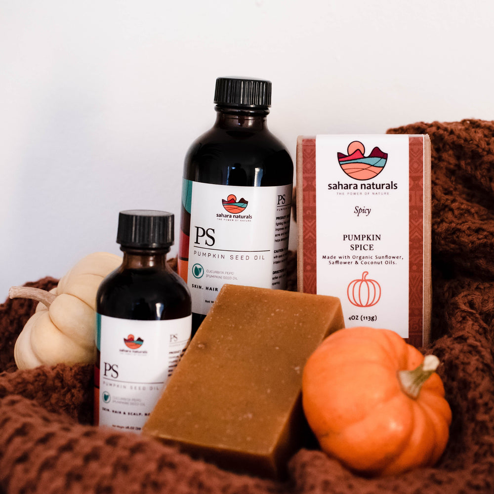Pumpkin Seed Soap and Oil Bundle