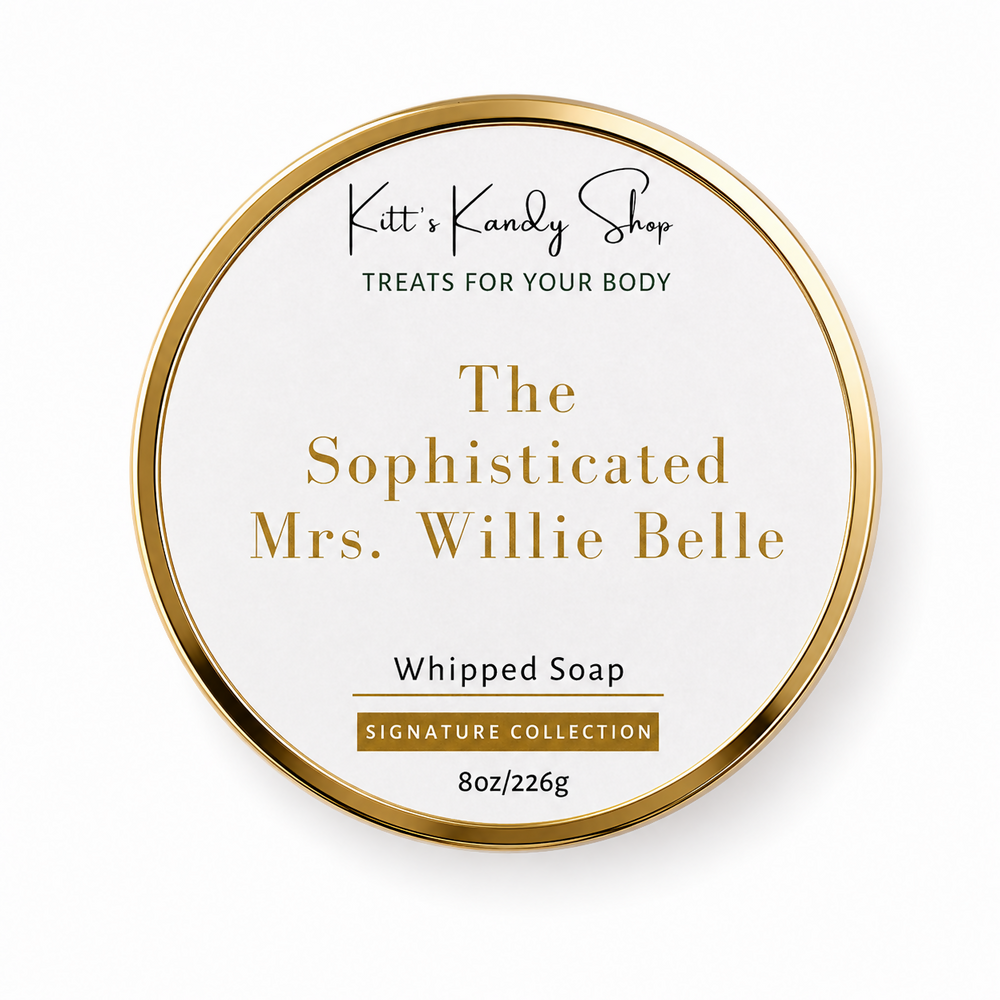 The Sophisticated Mrs. Willie Belle Whipped Soap