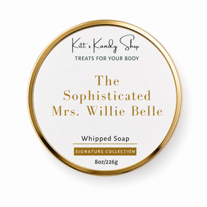 The Sophisticated Mrs. Willie Belle Whipped Soap