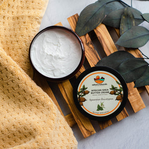 African Shea Butter Cream Spearmint Eucalyptus