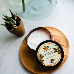 African Shea Butter Cream Vanilla Coconut