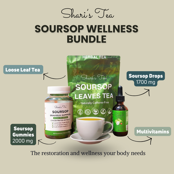 Soursop Herbal Tea Wellness Bundle