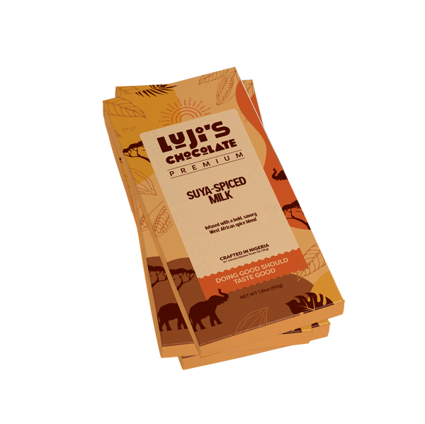 Suya Spiced Milk Chocolate (4-pack)