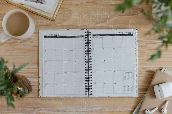2026 Planner (Monthly/Weekly Layout)