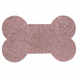 Rhinestone Dog Bone Placemat