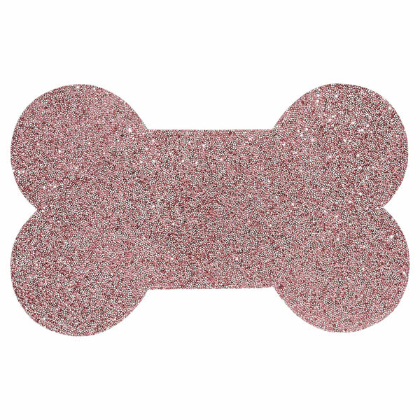 Rhinestone Dog Bone Placemat