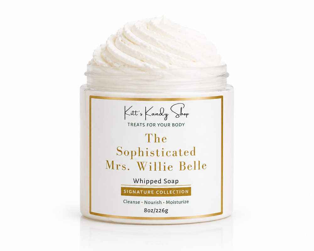 The Sophisticated Mrs. Willie Belle Whipped Soap