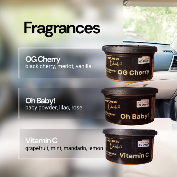 Luxe Car Freshener Can