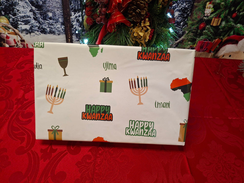 Kwanzaa Gift Wrapping Paper