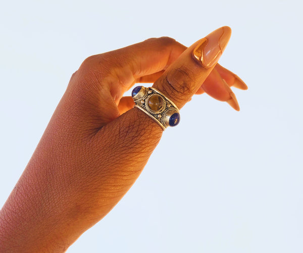 Midnight Huntress Ring