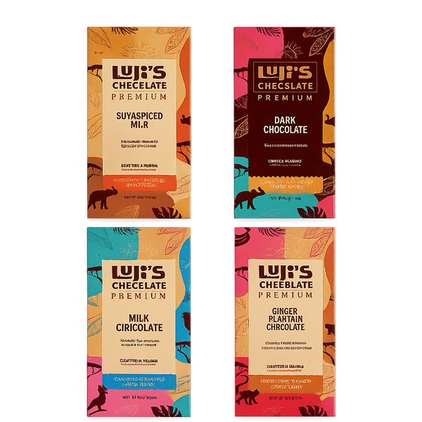 Luji's 4-Bar Variety Pack