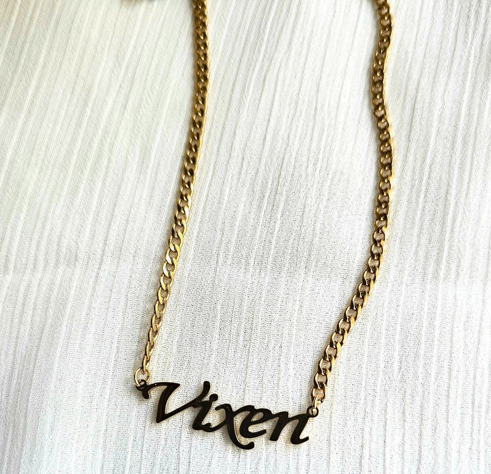 "Vixen" 18K Gold Plated Necklace