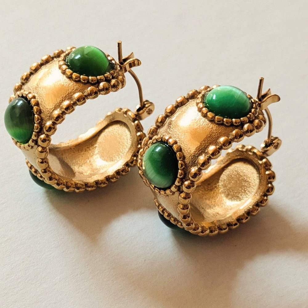 The Venus Gold Hoops