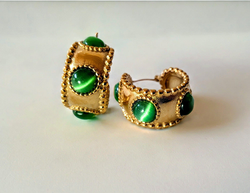 The Venus Gold Hoops