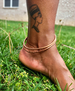 Pure Copper Ankle Bangle