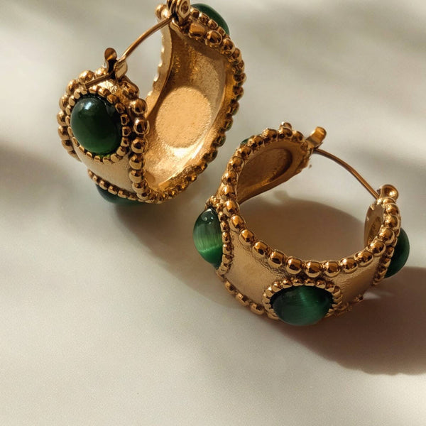 The Venus Gold Hoops