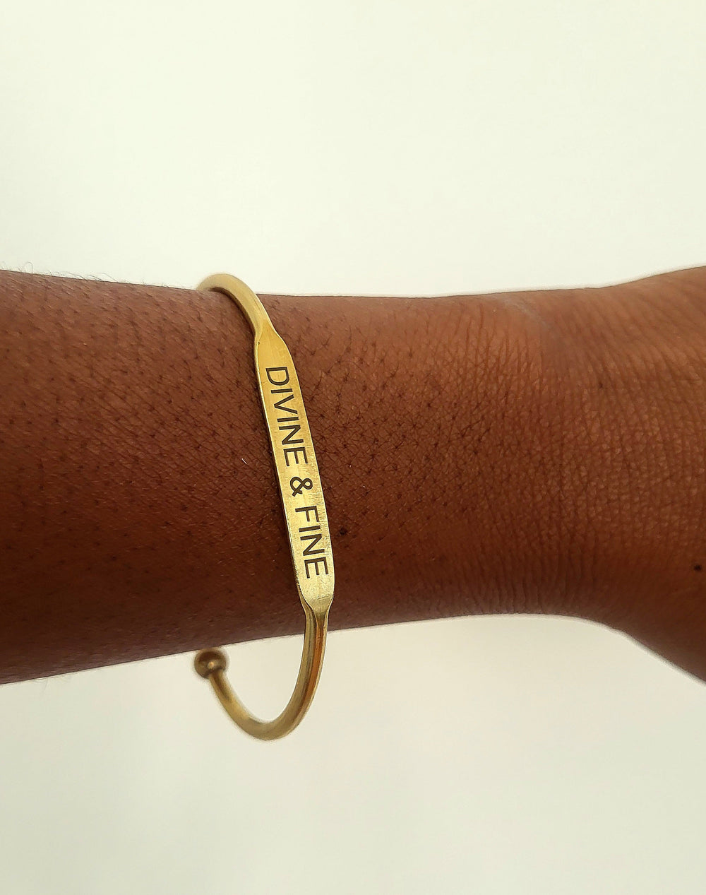 Divine & Fine Affirmation Bangle