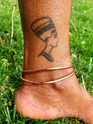 Pure Copper Ankle Bangle