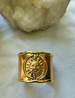 Radiant Sun Statement Cuff
