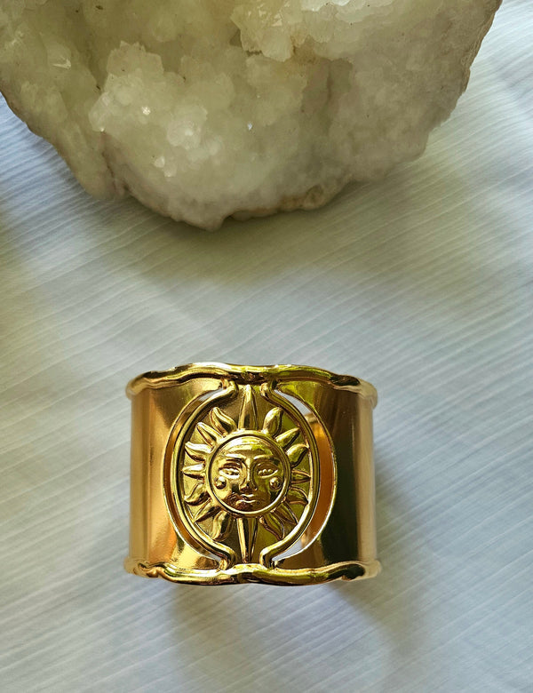 Radiant Sun Statement Cuff