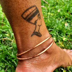 Pure Copper Ankle Bangle