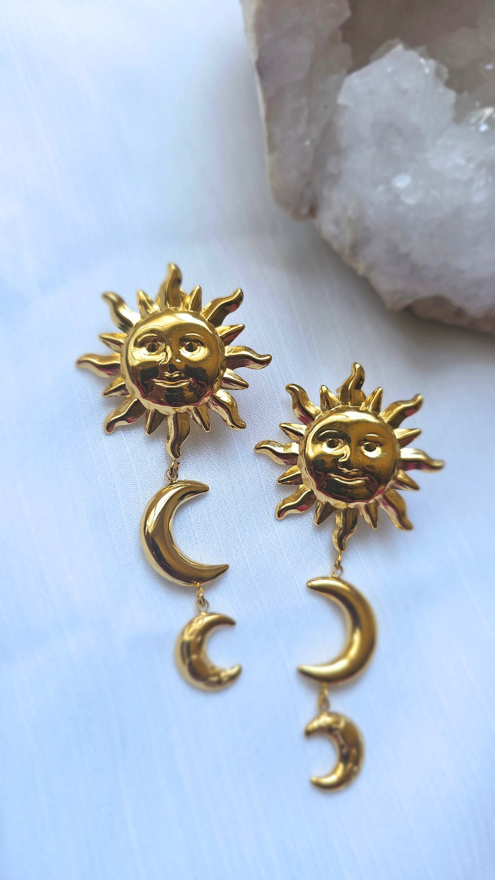 "The Original Sun" Dangle Earrings