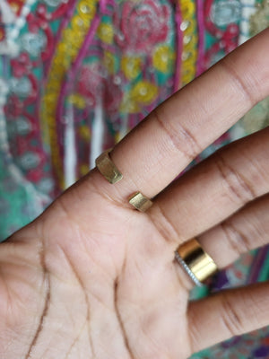 Eye of Horus Brass Ring