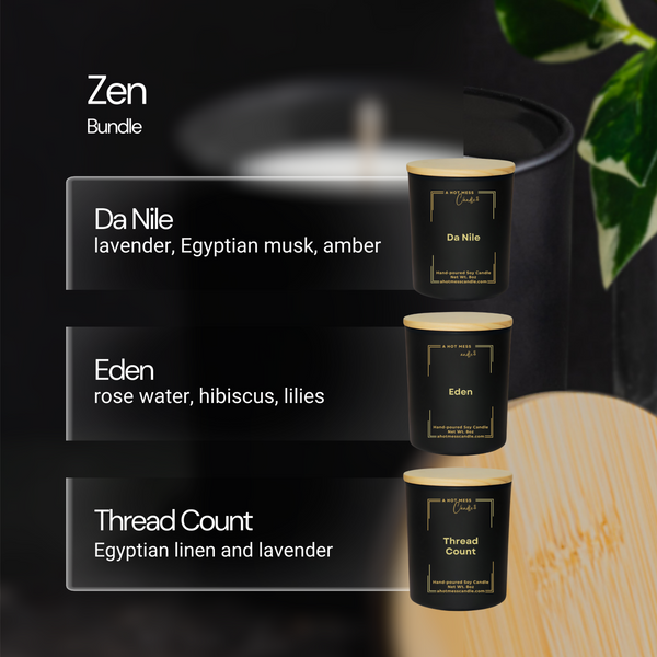 Curated Candle Bundles by AHMCC